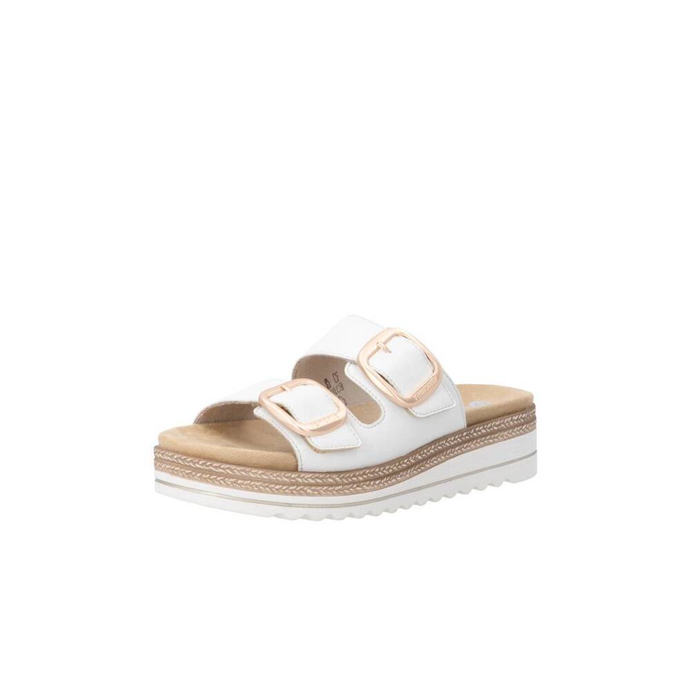 NEW REMONTE women's d0q66 casual sandals in off white